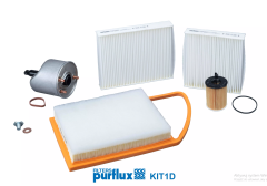 Sada Filtrů Pro Citroen Peugeot KIT1D 1109AY 1109.AY Purflux