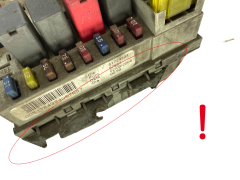 Pojistková Skříň 51724394 0051724394057657 Alfa Romeo Delphi 58145