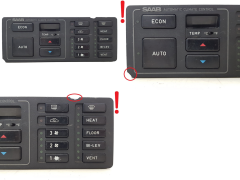 Panel Větrání SAAB 9000 9628397 1147328517 Bosch