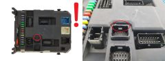 Blok Ovladačů BSI X01-00 9666951980 22661F01 PSA Valeo 1511