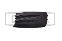Mřížka nárazníku Levý Pro VW Caddy 2K7853665 88531820102 DPA