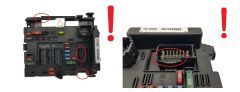 Blok Ovladačů BSM B2 9650664180 PSA Delphi 1707