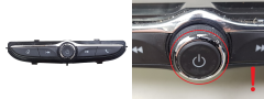 Kontrolní panel Radio Opel Astra K 42342525 555343750 LC7S