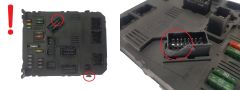 Blok Ovladačů BSI E02-00 9653667680 S118085220E PSA Siemens 1833