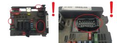 Blok Ovladačů BSM B2 9657608880 PSA Delphi 1823