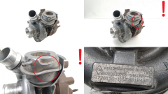 Turbodmychadlo 8200646108 GTA1549LV Garrett 770116-1 2.0 dCi Renault Laguna 3 