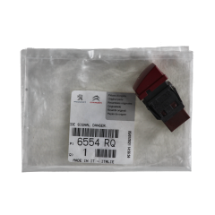 Výstražný spínač Originál Peugeot 6554RQ 6554.RQ
