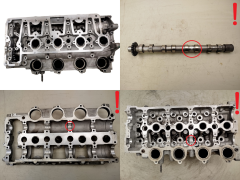 Hlava Válce Citroen Peugeot Volvo 9688418110 0200HL 2.0 HDI TDCI 5
