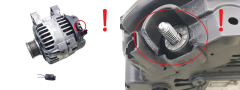 Alternátor 5705NH 9646321780 TG15C118 Valeo Citroen Peugeot HDI CL15 1011