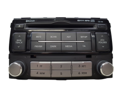 Rádio Cd Mp3 Hyundai I20 96121-1J252BLH AM111CNEE PB FL Rádio Cd Mp3 Hyundai I20 96121-1J252BLH AM111CNEE PB FL