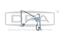 Mechanizmus Otevirání/Zavirání Oken Pro Skoda 1U0837461B 88370364602 DPA