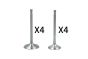 Ventil Kompletní 06B109601D 06B109611B B18146 VW Audi Seat Skoda Borsehung