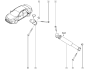 Tlumič Nový originál Zadek Renault Fluence 562100325R 