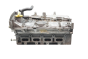 Hlava Válce 7700600552F 7701473353 1,6 16v 1,4 16v Renault 1001