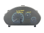 Tachometr Daewoo Matiz 96566387 54244