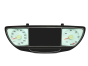 Tachometr 1499140080 Phedra C8 807 Ulysse PSA 44331