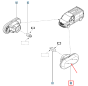 Páčka Blinkru Levý Nový originál 261658184R Renault