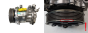 Kompresor Klimatizace 6453RF 9656574080 2.0HDI Peugeot 407 SD7C16 1301F 