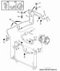 Kabel Klimatizace Originál Citroen C5 04-08 6460LP 9650885580