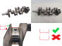 Kliková Hřídel 430 0501K7 2.0 HDI 16v 2.0 TDCI Citroen Peugeot Ford