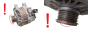 Alternátor 9654752880 A004TJ0084C Mitsubishi CL18 PSA 1003