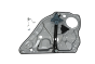 Mechanizmus Otevirání/Zavirání Oken 6Q4839461D 88390295402 VW Polo DPA