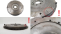 Setrvačník 9637267710 0532K3 1.9 D DW8 Peugeot Citroen