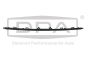 Lišta Narazníků 2GM853240 88531818002 VW T-Cross DPA