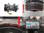 Kompresor Klimatizace 6453WK 9659875780 Sanden SD6C12 1355F Citroen Peugeot 07