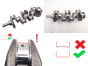 Kliková Hřídel 2.0 hdi 16v RHR 0501K7 Citroen Peugeot Ford Volvo