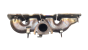Výfukové Potrubí 9672525080 0341Q3 2.0 HDI 16v Citroen Peugeot Ford