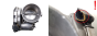 Škrticí Klapka Alfa Romeo Iveco Opel 0280750073 Bosch 2525