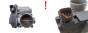 Škrticí Klapka Nissan Almera RME50-02 SERA576-01 1.8 16V Hitachi 1311