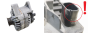Alternátor 0124425057 13222931 Bosch 120A Opel