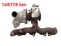 Turbodmychadlo 2.0 TDI VW Audi Seat Skoda 04L253010T 148778 km