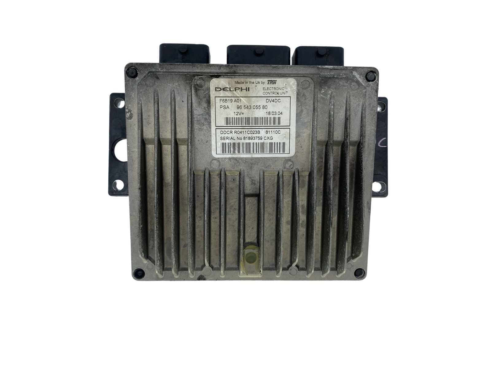 Blok Ovladačů 9654305580 R0411C023B DV4DC PSA Delphi 53035 main product photo