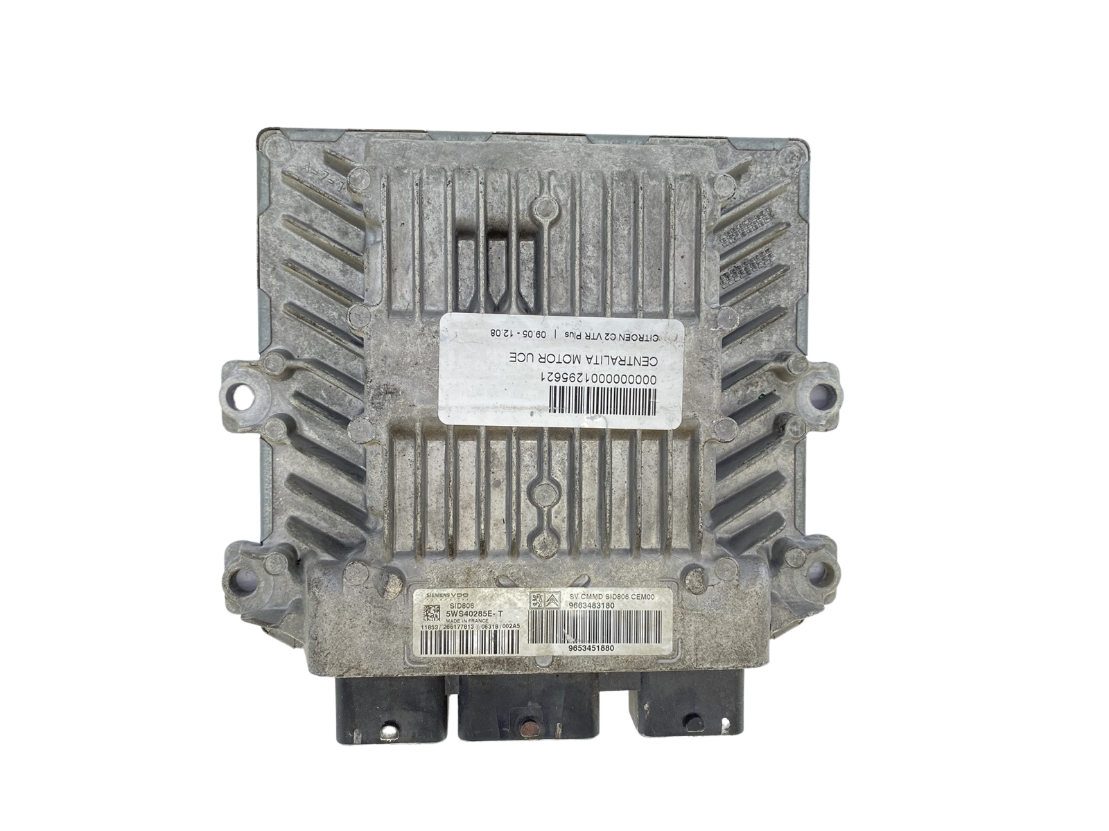 Blok Ovladačů 5WS40572B-T 9663483180 9653451880 PSA Continental 59765 main product photo