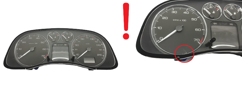 Tachometr Peugeot 307 9654485080 49077 main product photo