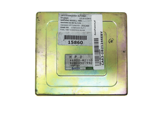Blok Ovladačů 46800-M2110 9080930133E Hyundai Kefico main product photo