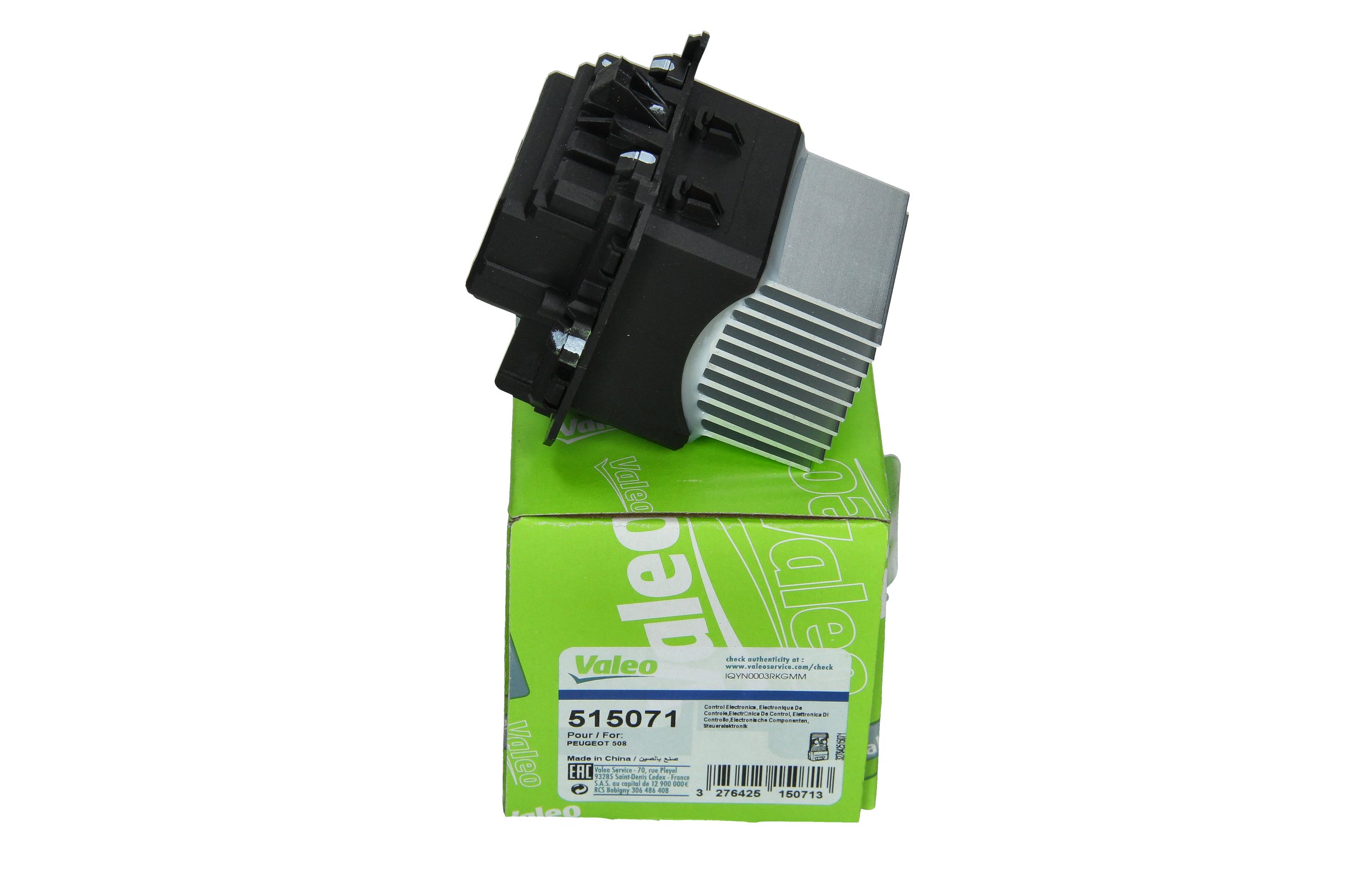 Reostat Ventilátoru 515071 6441FB 6441.FB Citroen Peugeot Valeo main product photo