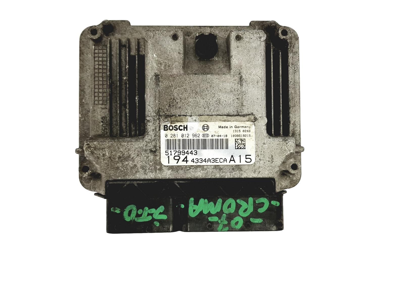 Blok Ovladačů 0281012962 51799443 4334A3ECA Fiat Bosch main product photo