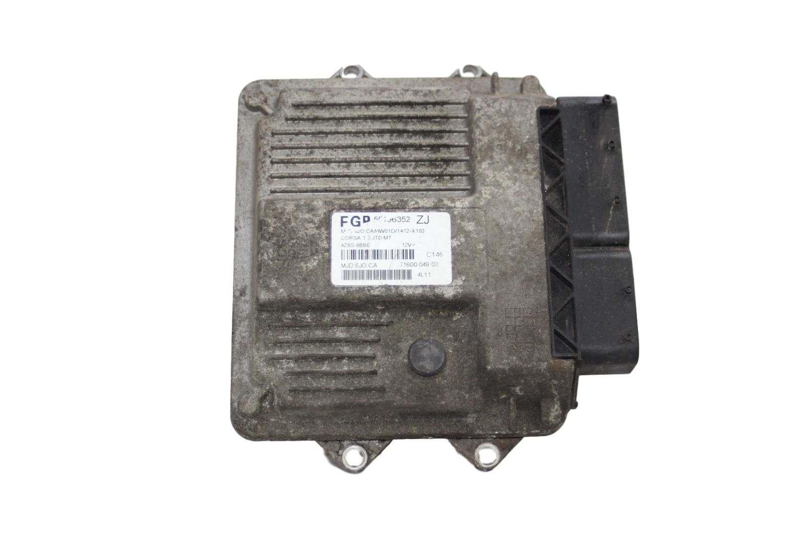 Řídicí Jednotka Motoru FGP 55196352 ZJ MJD 6JO.CA Opel 1825 main product photo