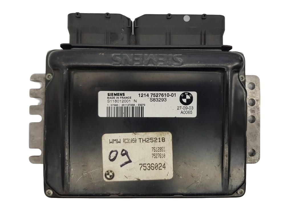 Řídicí Jednotka Motoru 1214 7527610 01 S118012001 N Mini 16323 main product photo