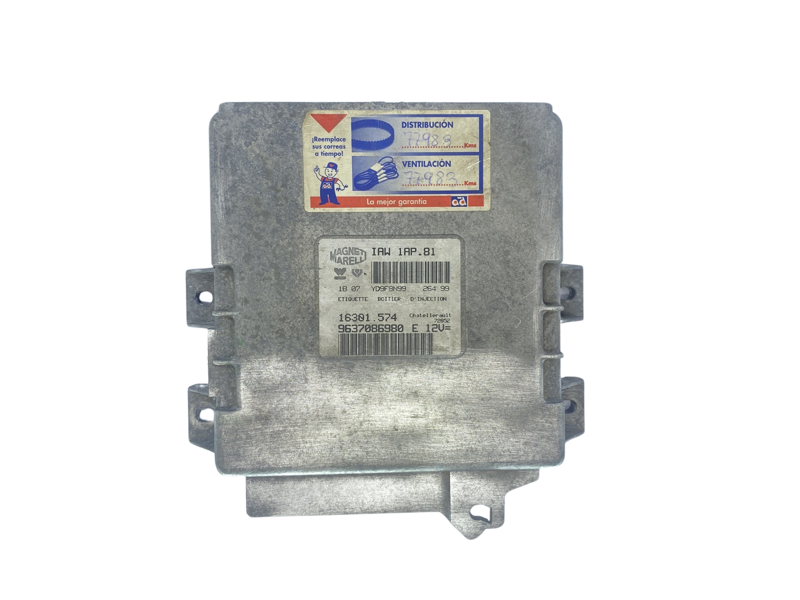 Blok Ovladačů 9637086980 16301.574 IAW1AP.81 PSA Magneti Marelli 62622 main product photo