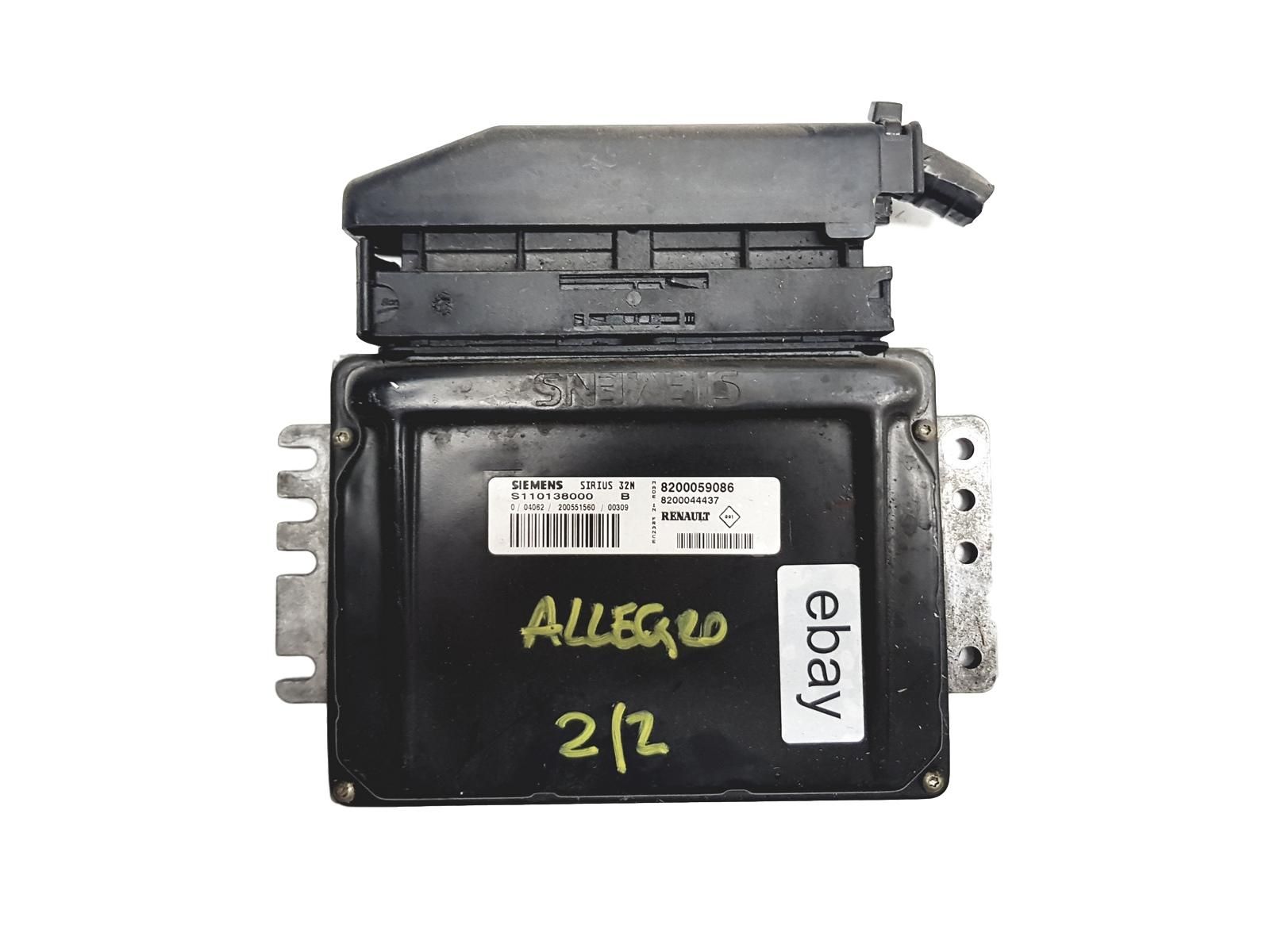 Blok Ovladačů S110138000B 8200059086 8200044437 Renault Siemens 4372 main product photo
