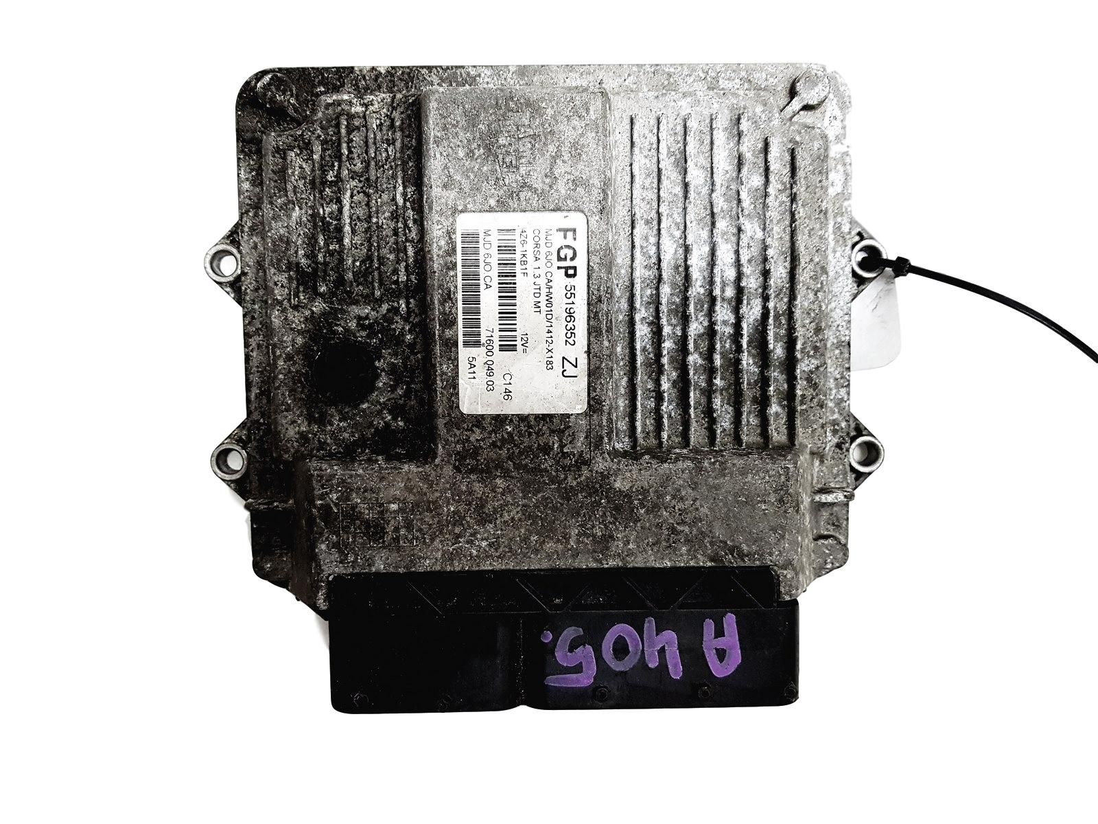 Blok Ovladačů FGP 55196352 ZJ MJD 6JO.CA Opel Magneti Marelli 10898 main product photo