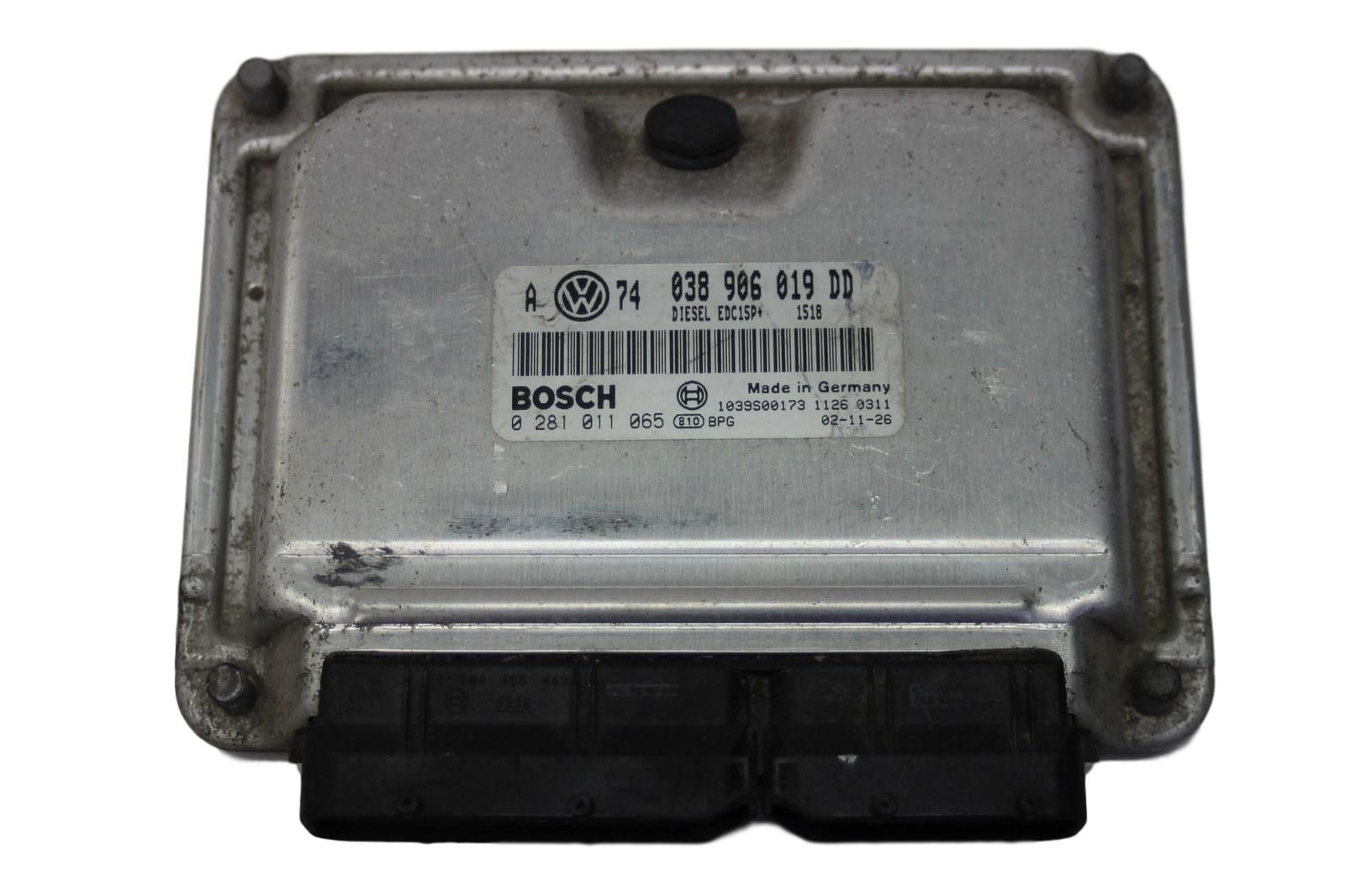 Řídicí Jednotka Motoru 038906019DD 0281011065 VW main product photo
