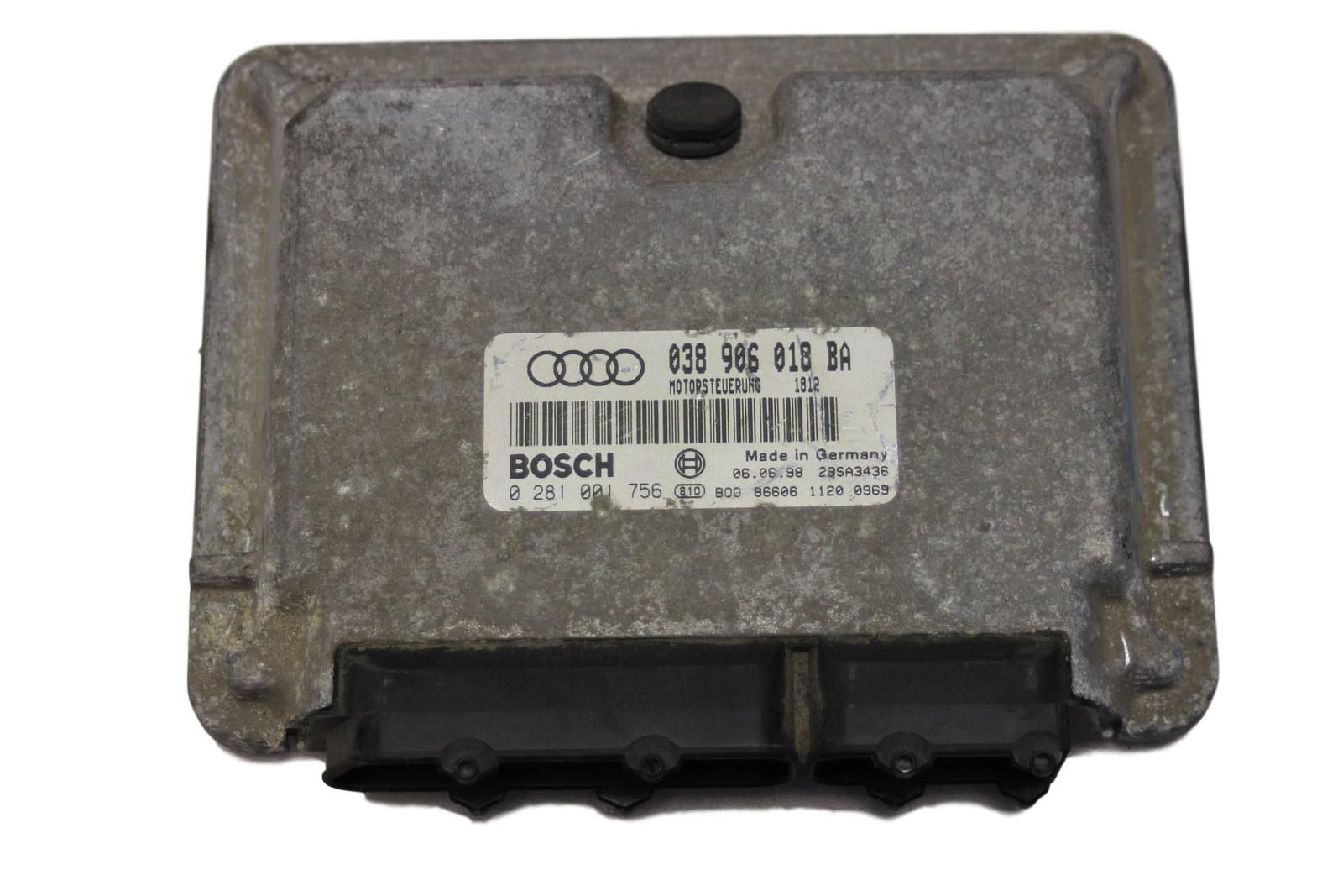 Řídicí Jednotka Motoru 038906018BA 0281001756 Audi 1585 main product photo