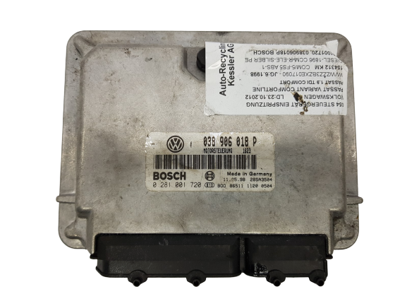 Blok Ovladačů VW Audi 038906018P 0281001720 Bosch main product photo