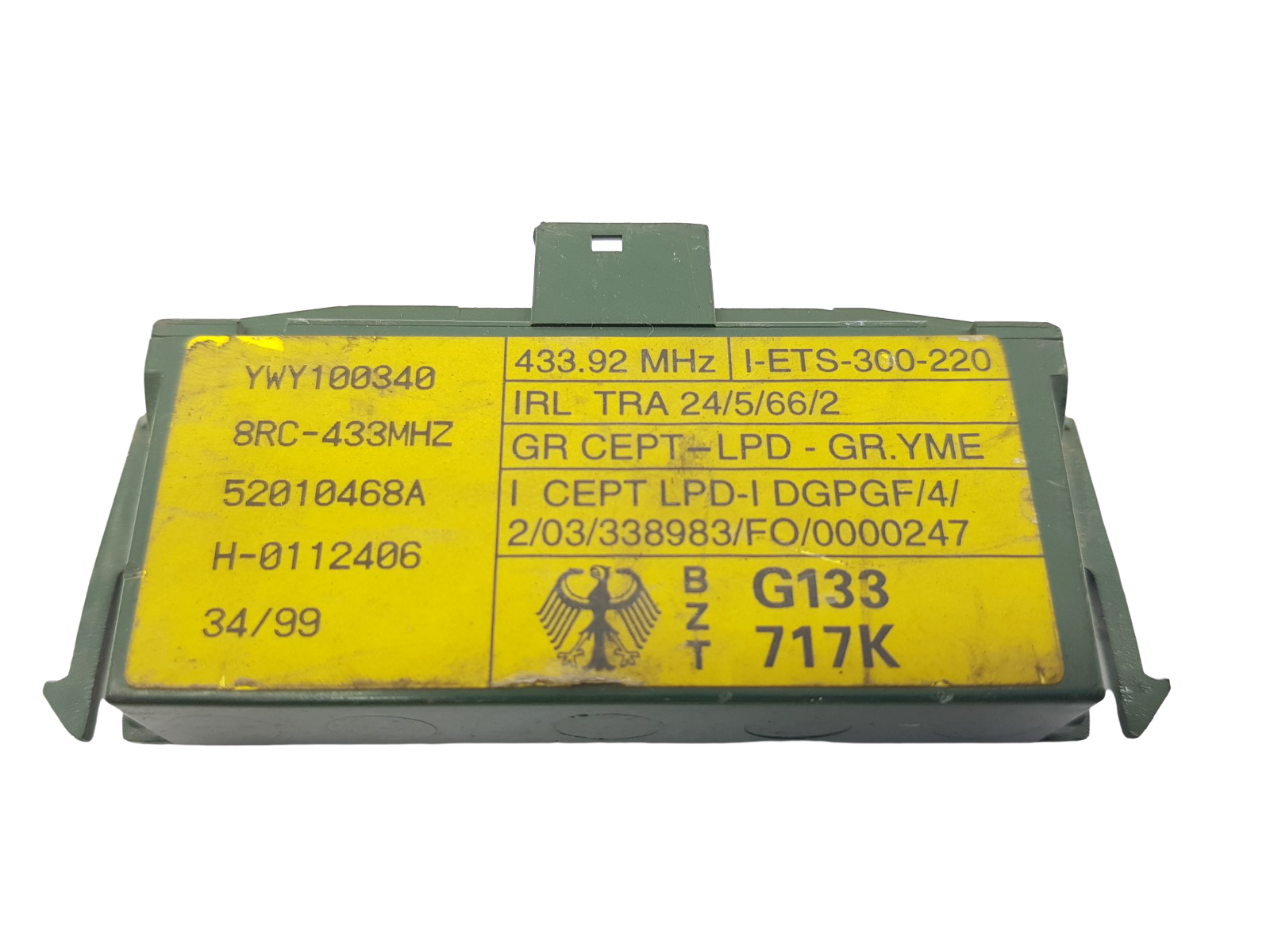 Blok Ovladačů Land Rover YWY100340 52010468A 26920 main product photo
